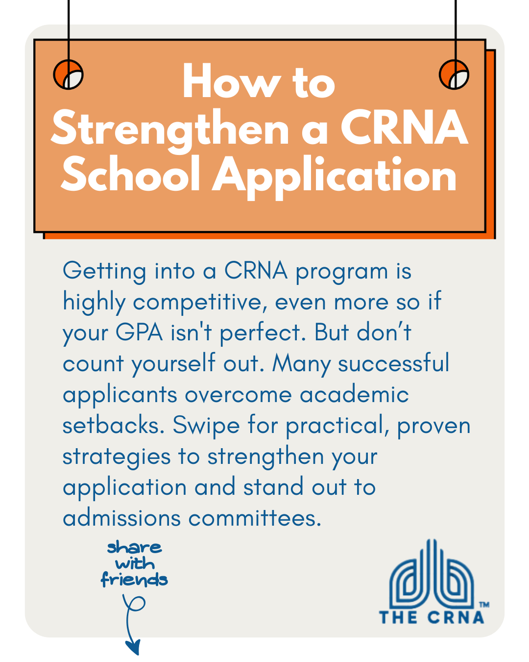 How to Strengthen a CRNA School Application (Even With a Lower GPA)